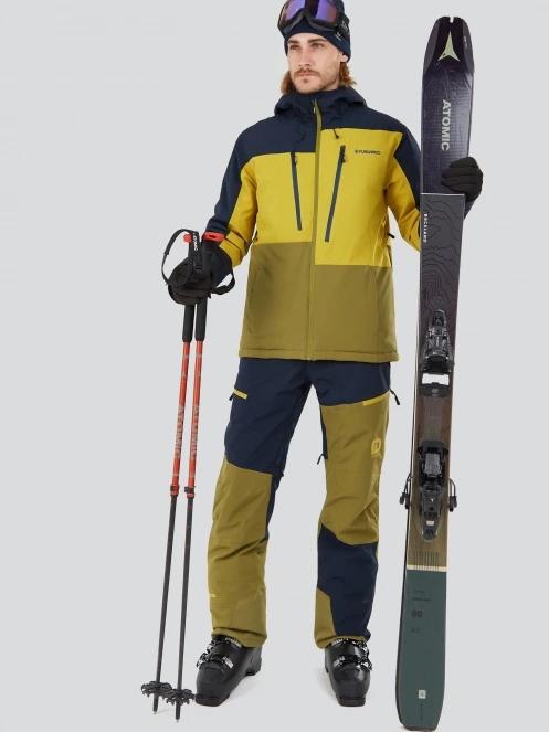 Fundango Atlas Allmountain Jacket for men in yellow 4