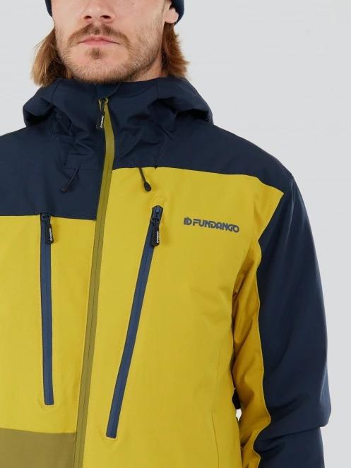 Fundango Atlas Allmountain Jacket for men in yellow 6
