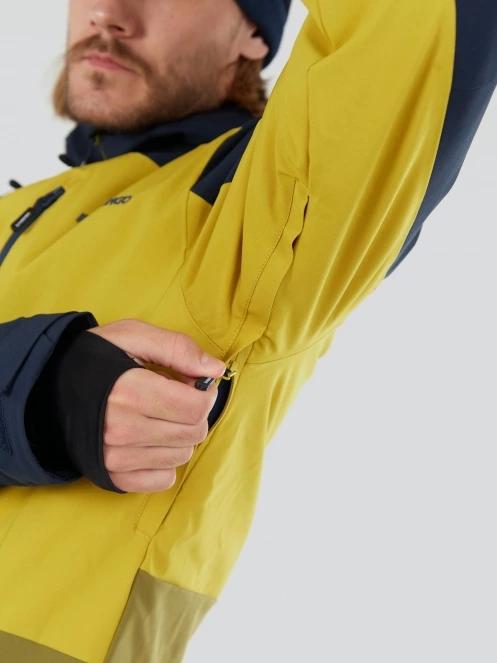 Fundango Atlas Allmountain Jacket for men in yellow 7