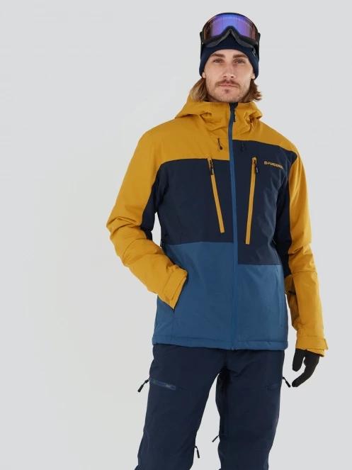 Fundango Atlas Allmountain Jacket for men in yellow 2