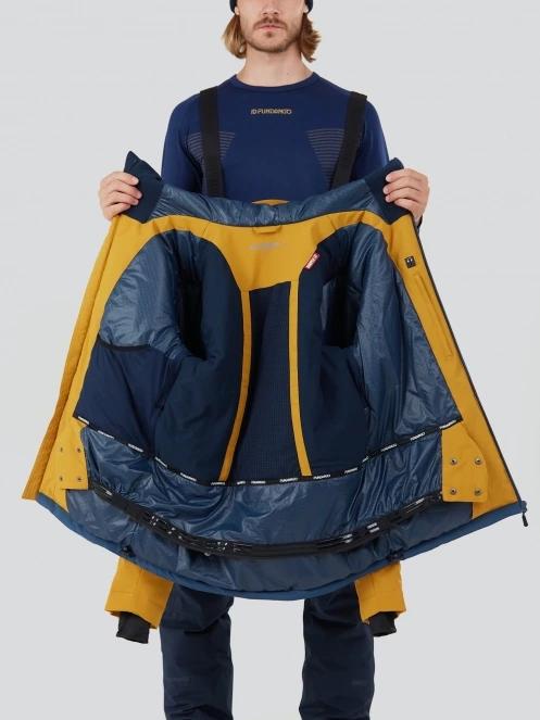 Fundango Atlas Allmountain Jacket for men in yellow 5