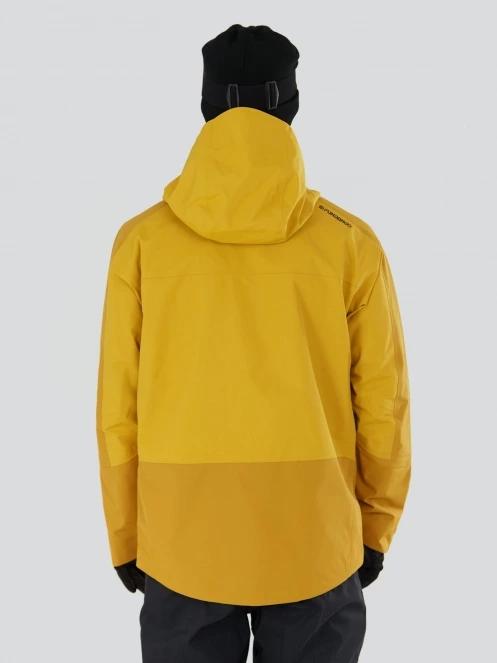 Fundango Manota 3L Shell Jacket for men in yellow 4