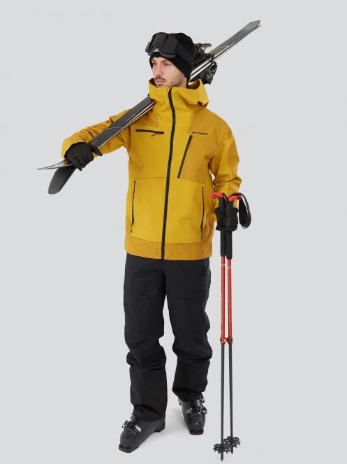 Fundango Manota 3L Shell Jacket for men in yellow 2