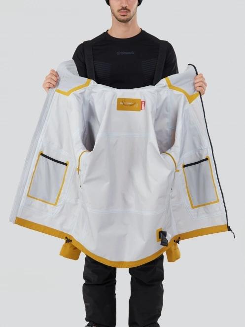 Fundango Manota 3L Shell Jacket for men in yellow 5