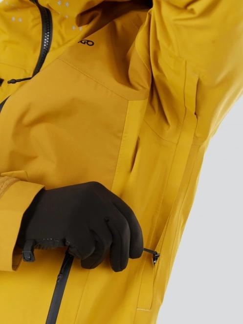 Fundango Manota 3L Shell Jacket for men in yellow 8