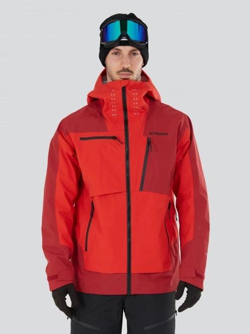 Fundango Manota 3L Shell Jacket for men in red 2