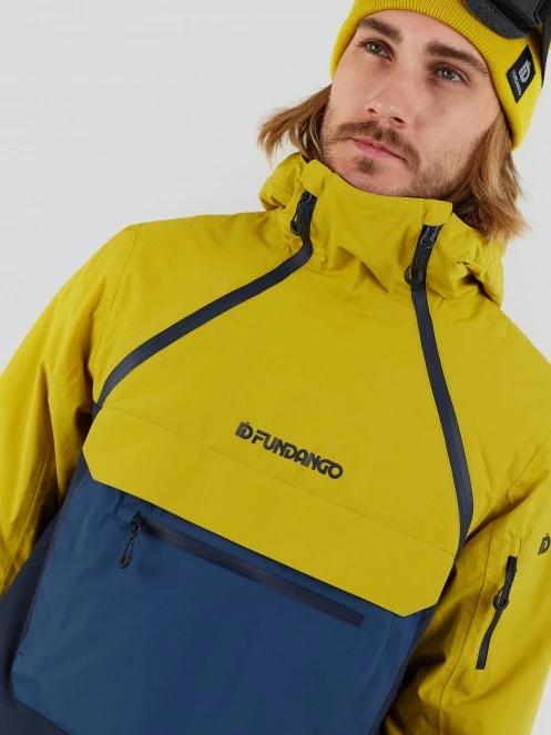 Fundango Hydra ECO Anorak for men in yellow 6