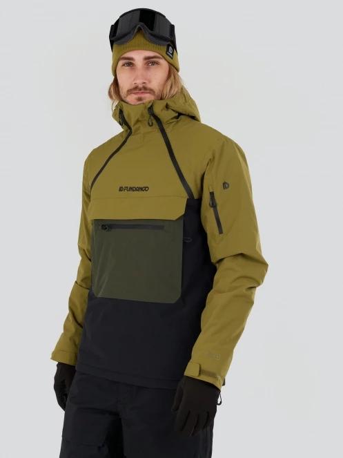 Fundango Hydra ECO Anorak for men in green 2