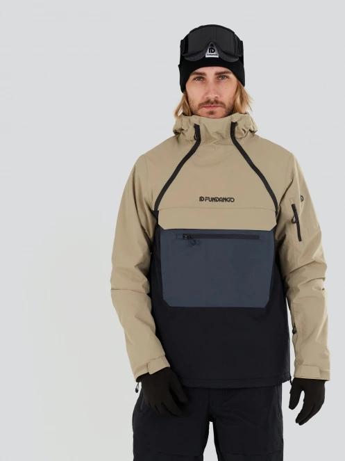 Fundango Hydra ECO Anorak for men in sand 2