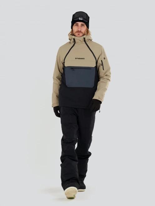 Fundango Hydra ECO Anorak for men in sand 4