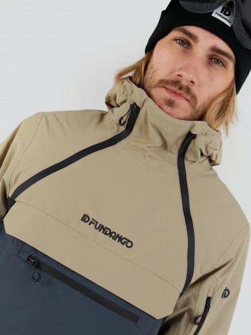Fundango Hydra ECO Anorak for men in sand 5