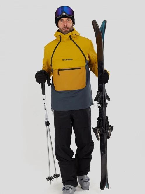 Fundango Hydra ECO Anorak for men in yellow 4
