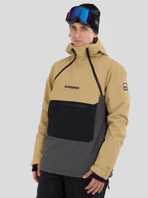 Fundango Hydra ECO Anorak for men in sand 2
