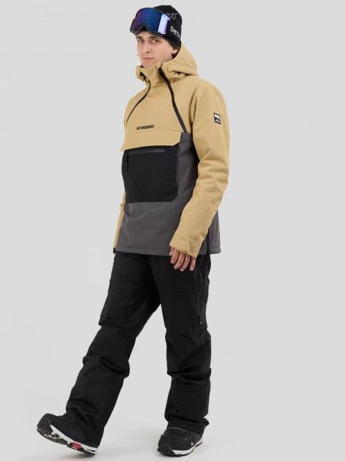 Fundango Hydra ECO Anorak for men in sand 4