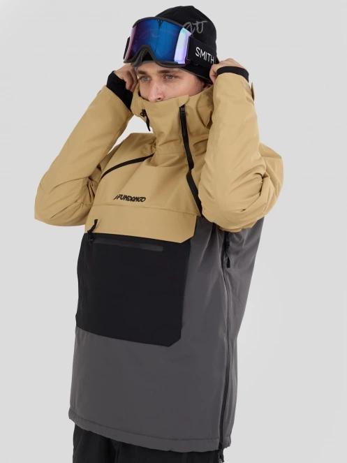 Fundango Hydra ECO Anorak for men in sand 5