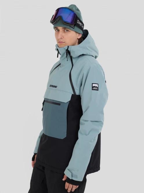 Fundango Hydra ECO Anorak for men in green 7