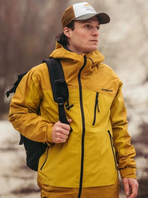 Fundango Levy 3L Jacket for men in yellow 10