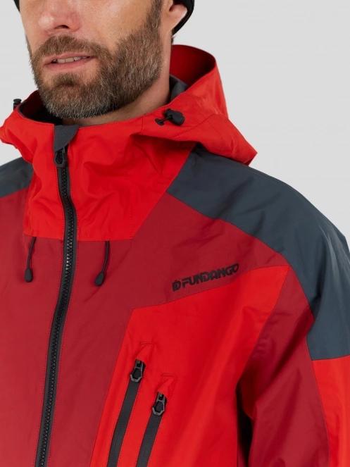 Fundango Rigel ECO 3L Jacket for men in red 8