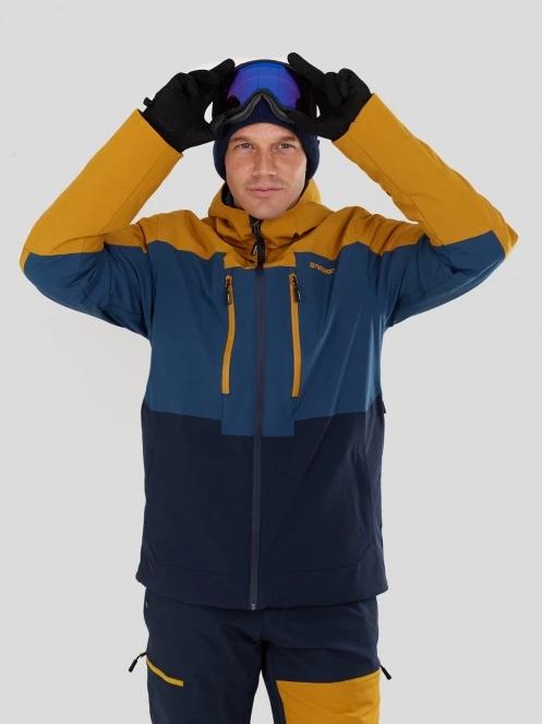 Fundango Nelson Allmountain Jacket for men in yellow 5