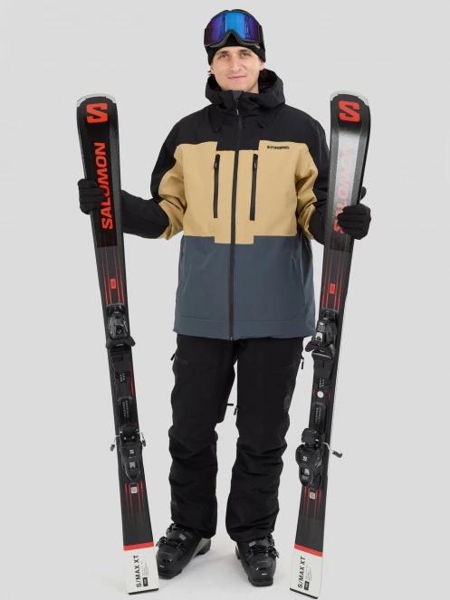 Fundango Nelson Allmountain Jacket for men in sand 4