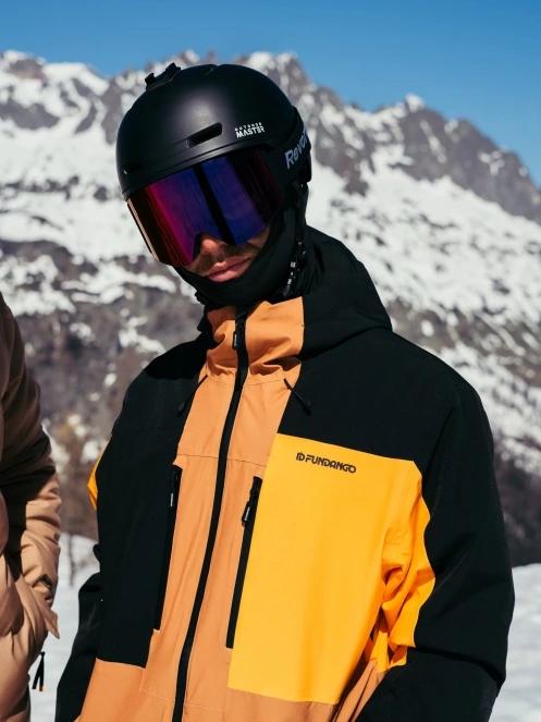 Fundango Nelson Allmountain Jacket for men in orange 11