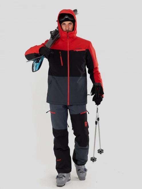 Fundango Horatio Allmountain Jacket for men in red 4