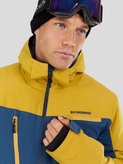 Fundango Horatio Allmountain Jacket for men in yellow 9