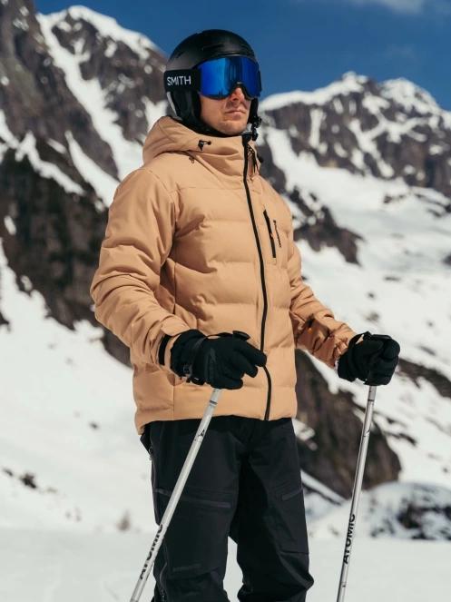 Fundango Portage Padded Jacket for men in sand 10