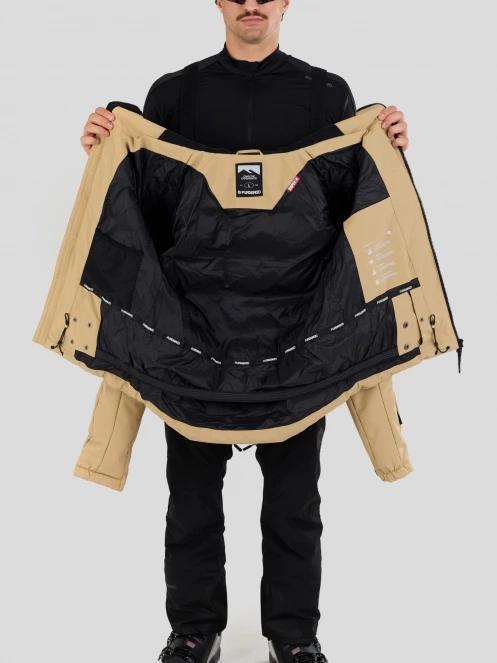 Fundango Portage Padded Jacket for men in sand 5