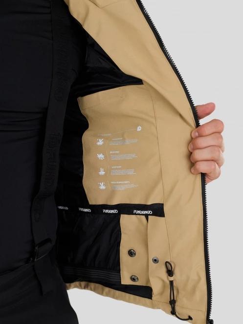 Fundango Portage Padded Jacket for men in sand 9