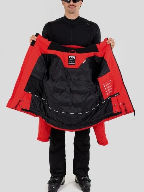 Fundango Portage Padded Jacket for men in red 5