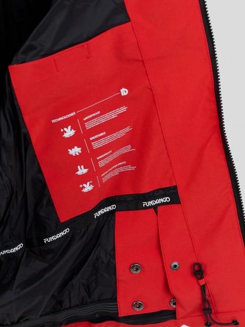 Fundango Portage Padded Jacket for men in red 9