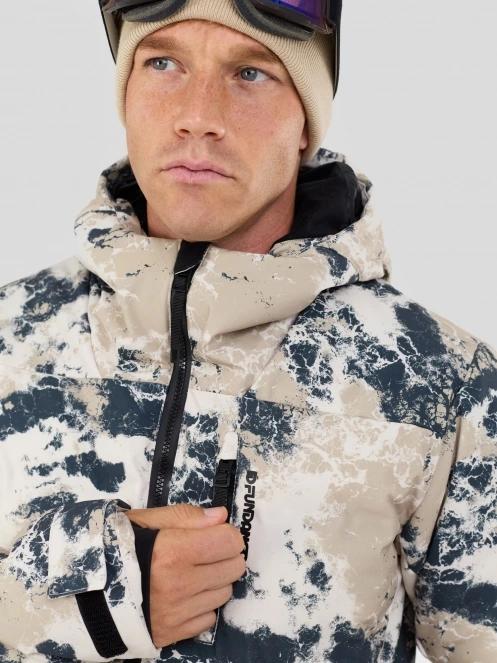 Fundango Portage Padded Jacket for men in sand 9