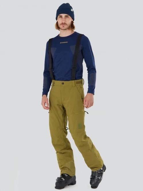 Fundango Teak Pants for men in green 4