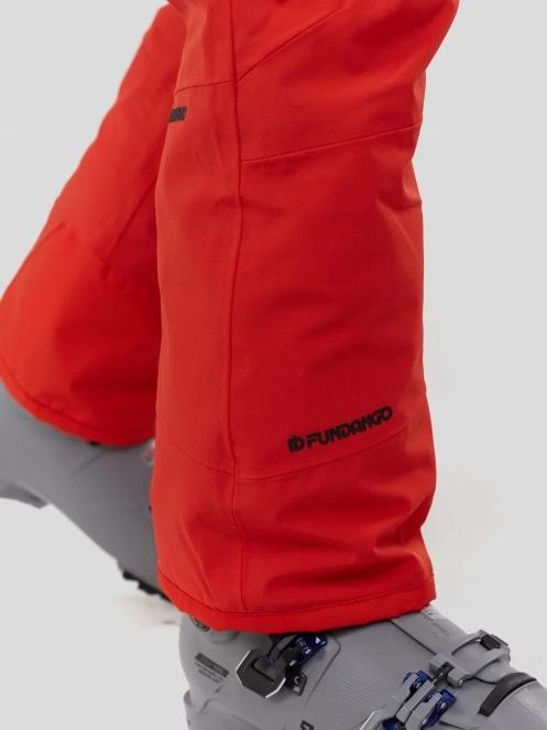 Fundango Teak Pants for men in red 7
