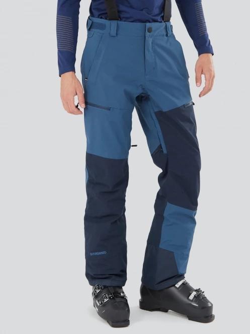 Fundango Teak Colourblock Pants for men in blue 2