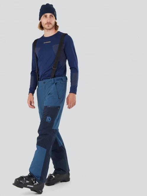 Fundango Teak Colourblock Pants for men in blue 4