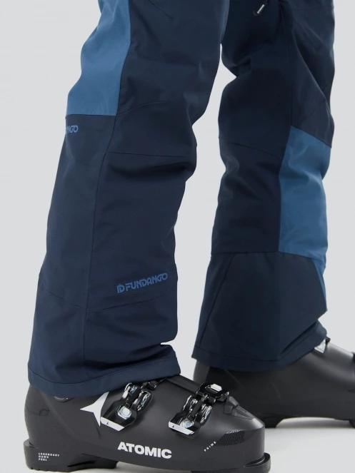 Fundango Teak Colourblock Pants for men in blue 8