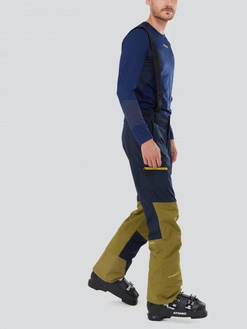 Fundango Teak Colourblock Pants for men in green 5