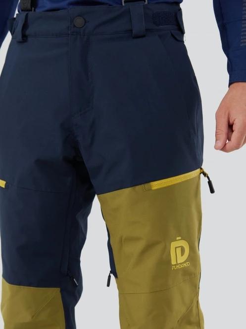 Fundango Teak Colourblock Pants for men in green 6