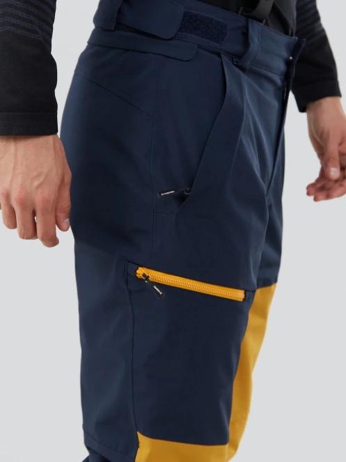 Fundango Teak Colourblock Pants for men in yellow 6
