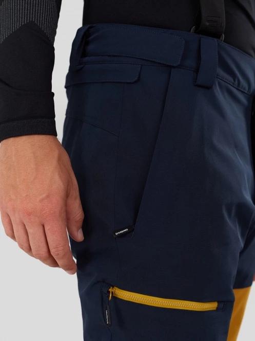Fundango Teak Colourblock Pants for men in dark blue 5