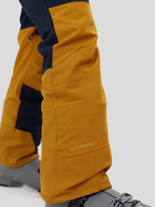 Fundango Teak Colourblock Pants for men in dark blue 6