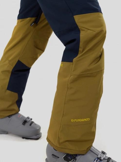 Fundango Teak Colourblock Pants for men in dark blue 7