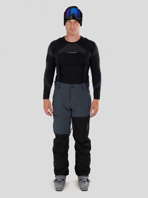 Fundango Teak Colourblock Pants for men in grey 2