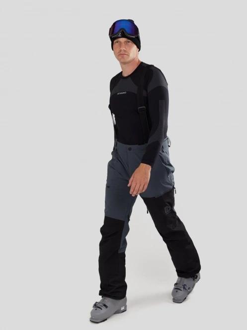 Fundango Teak Colourblock Pants for men in grey 4