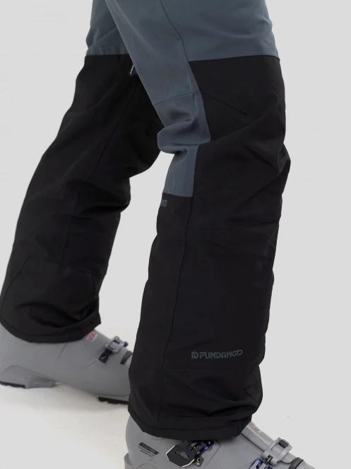 Fundango Teak Colourblock Pants for men in grey 8