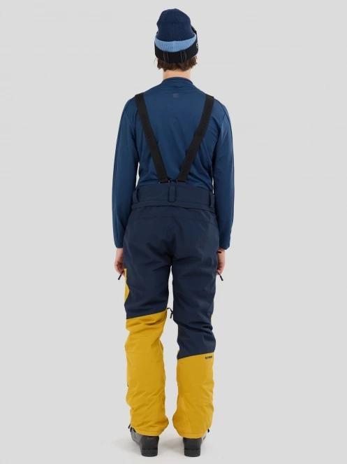 Fundango Teak Colourblock Pants for men in yellow 3