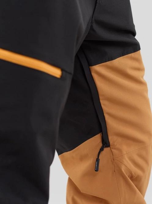 Fundango Teak Colourblock Pants for men in brown 5