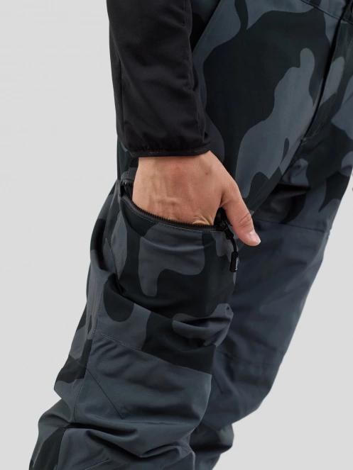 Fundango Teak Colourblock Pants for men in grey 7